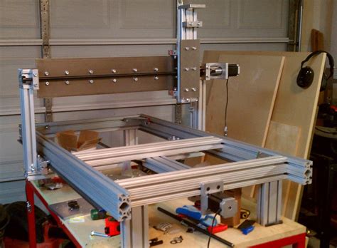 New CNC build using 80/20 extruded aluminum